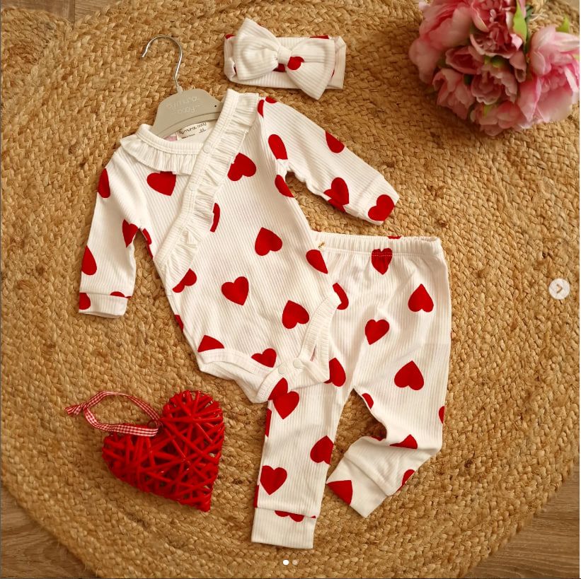 Комплект Великі сердечки